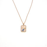 Çelik Kolye Kova Burcu Kolyesi - K-114