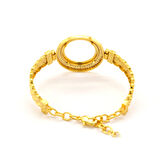 Yarım Altın Çerçeve Bileklik Çelik Altın Kaplama BLZ-621