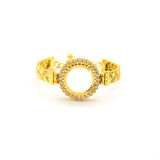 Çeyrek Altın Çerçeve Bileklik Çelik Altın Kaplama BLZ-641