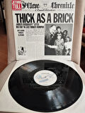 Jethro Tull – Thick As A Brick - 1972 Almanya Basım LP Plak Albüm - Gazetesiz Zarf Kapak