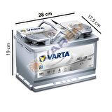 Varta Silver Dynamic E39 Start-Stop Plus AGM 12 V 70 Ah 760CCA Akü