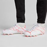 Puma Attacanto FG/AG Beyaz Erkek Krampon - 107477 04