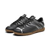 Puma Attacanto Fg/Ag Halı saha Spor Ayakkabı Siyah Gümüş
