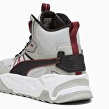 Puma Trinity Mid Hybrid L BEYAZ Erkek Koşu Ayakkabısı