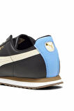 PUMA 369571 SİYAH / MAVİ ERKEK ROMA BASİC