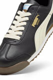 PUMA 369571 SİYAH / MAVİ ERKEK ROMA BASİC