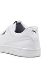 Puma Puma Smash 3.0 Logobsession BEYAZ Erkek Tenis Ayakkabısı