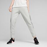 Puma Gri Kadın Regular Fit Eşofman Altı 67607504 EVOSTRIPE High-Waist Pants