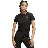 Better Essentials Kadın Siyah Günlük Stil T-Shirt 67598601