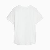 676070-02 Puma Evostrıpe Tee Kadın T-shirt WHİTE