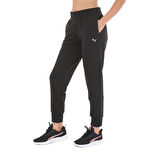 676802-01 Puma Ess+ Small Logo Hw Comfort Pants Fl Kadın Eşofman Alt BLACK