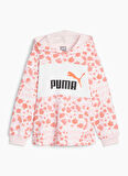 Puma Düz Erkek Çocuk Pembe Sweatshırt 67636524 ESS MIX MTCH Hoodie