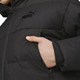 Protective Hooded Erkek Siyah Günlük Stil Ceket 67537801