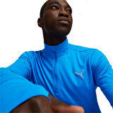 Run Favorite 1/4 Zip M Erkek Mavi Günlük Stil T-Shirt 52315346