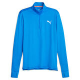 Run Favorite 1/4 Zip M Erkek Mavi Günlük Stil T-Shirt 52315346