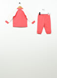 Puma Düz Pembe Bebek Eşofman Takımı 67637847 MINICATS PUMA SQUAD Jogger