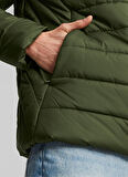 Puma Yeşil Erkek Dik Yaka  Mont 84893831 ESS Padded Jacket