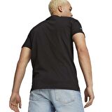 Bmw Mms Essential Erkek Siyah Günlük Stil T-Shirt 62131301