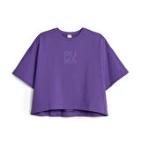Puma Infuse Relaxed Tee Kadın T-Shirt 621443-18 Mor