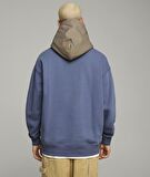 PUMA x RHUIGI Erkek Kapüşonlu MAVİ Sweatshirt 62088956 