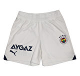 772022-02 Puma Fenerbahçe S.k. 23-24 Jr çocuk Şort Ve Kapri Beyaz
