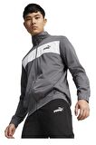 Puma Poly Suit Erkek Eşofman Takımı Gri Siyah S-XXL 