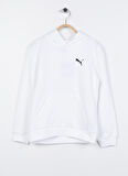 Puma Düz Erkek Çocuk Beyaz Sweatshırt 67995801 Boy s HOODIE TR