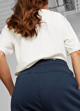 67788914 HER High-Waist Pants TR Cl Lacivert Lastikli Bel Regular Fit Kadın Eşofman Altı