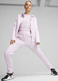 Puma 67788060 EVOSTRIPE High-Waist Pants Siyah Lastikli Bel Regular Fit Düz Kadın Eşofman Altı