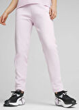 Puma 67788060 EVOSTRIPE High-Waist Pants Siyah Lastikli Bel Regular Fit Düz Kadın Eşofman Altı