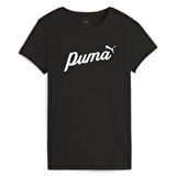 Essential+ Kadın Siyah Günlük Stil T-Shirt 67931501