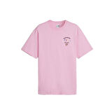 Puma Downtown Graphic Erkek T-Shirt 623558-30 Pembe