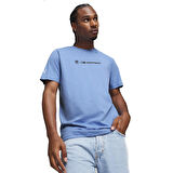Bmw Mms Erkek Mavi Günlük Stil T-Shirt 62416005
