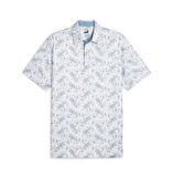 Puma CLOUDSPUN Paisley Polo Tshirt / Erkek Şal Baskılı Golf Tshirt