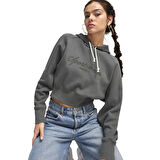 Classics+ Kadın Gri Günlük Stil Sweatshirt 62427380