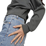 Classics+ Kadın Gri Günlük Stil Sweatshirt 62427380