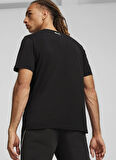 Puma 62380501 Ferrari Race Big Shield T Siyah Yuvarlak Yaka Regular Fit Baskılı Erkek T-Shirt