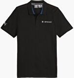 Puma BMW MMS Jacquard Polo SİYAH Erkek Polo Tshirt