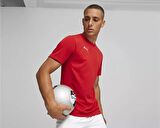Puma Teamfinal Training Jersey Erkek Futbol Antrenman Tişörtü 65855701 Kırmızı