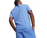 Puma Bmw Mms Ess Logo Tee Erkek Günlük Tişört 62131405 Mavi