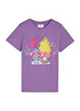 Puma Baskılı Mor Kadın T-Shirt 62481650-PUMA X TROLLS Tee