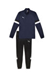 Koyu Mavi Erkek Fermuarlı Yaka Normal Bel Normal Kalıp Eşofman Takımı 65865306 teamRISE Tracksuit