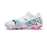 Puma FUTURE 7 MATCH FG/AG JR Çocuk Çim Zemin Kramponu 10772901 Beyaz