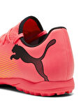 Puma 10772603 FUTURE 7 PLAY TT Sunset Gl Pembe Erkek Futbol Ayakkabısı