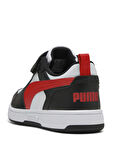 Puma Siyah - Beyaz - Kırmızı Erkek Çocuk Yürüyüş Ayakkabısı 39741904-Puma Rebound V6 Lo AC+ PS