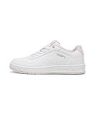 Puma Court Classy Beyaz-Pembe Kadın Günlük Ayakkabı