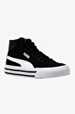 Puma Court Classic Vulc Mid Fs Erkek Siyah Sneaker 39726501