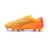 Puma Ultra Play Fg/Ag Erkek Çim Zemin Kramponu 10776303 Turuncu
