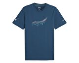 Puma Mapf1 Ess Car Graphic Tee Erkek Günlük Tişört 62375907 Mavi