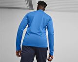 Puma Teamgoal Training 1/4 Zıp Top Erkek Futbol Antrenman Sweatshirts 65862902 Mavi